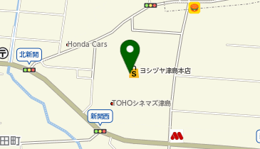 ミスタードーナツ ヨシヅヤ津島本店ショップの地図画像