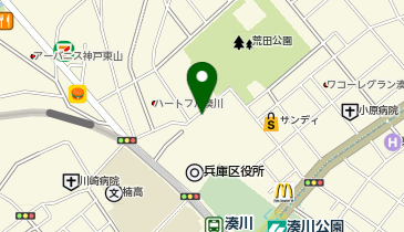 ミスタードーナツ 湊川プラザショップの地図画像