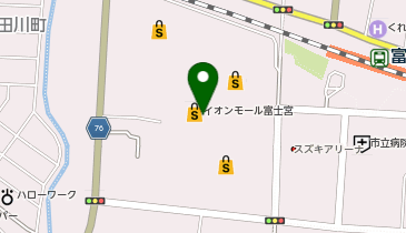 ミスタードーナツ イオンモール富士宮ショップの地図画像