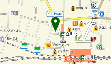 ミスタードーナツ 立川北口ショップの地図画像