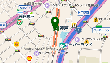 ミスタードーナツ 神戸ステーションショップの地図画像