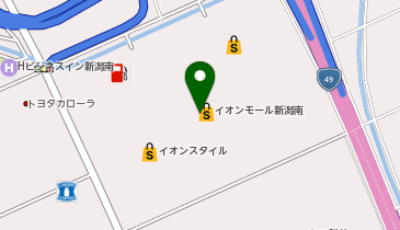 ミスタードーナツ イオンモール新潟亀田インターショップの地図画像