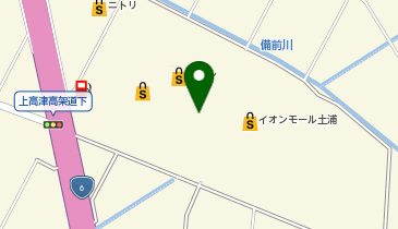 ミスタードーナツ イオンモール土浦ショップの地図画像