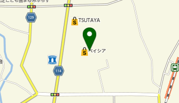 ミスタードーナツ ベイシア安達ショップの地図画像