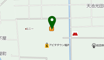 ミスタードーナツ アピタ稲沢ショップの地図画像