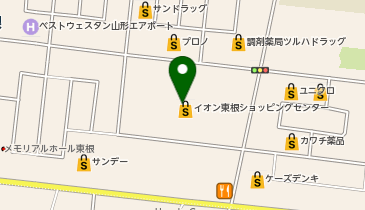 ミスタードーナツ イオン東根ショップの地図画像