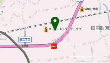 ミスタードーナツ オークワ橋本ショップの地図画像