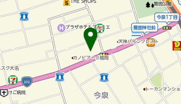 ミスタードーナツ 天神国体道路ショップの地図画像