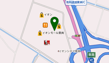 ミスタードーナツ イオンモール東員ショップの地図画像