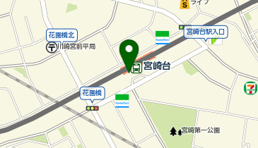 ミスタードーナツ 宮崎台ショップの地図画像