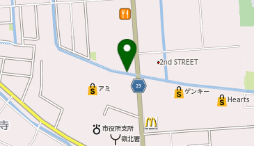 ミスタードーナツ 春江アミショップの地図画像