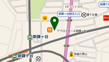 ミスタードーナツ アクロスモール新鎌ケ谷ショップの地図画像