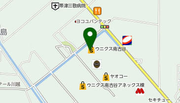 ミスタードーナツ ウニクス南古谷ショップの地図画像