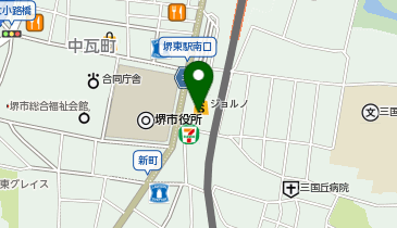 ミスタードーナツ 堺東駅前ショップの地図画像