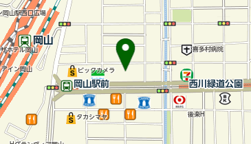 ミスタードーナツ 岡山駅前ショップの地図画像