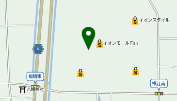 ミスタードーナツ イオンモール白山ショップの地図画像