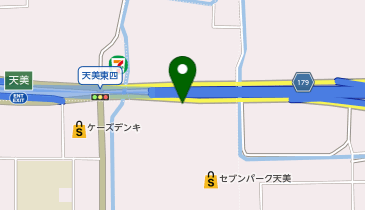 ミスタードーナツ セブンパーク天美ショップの地図画像