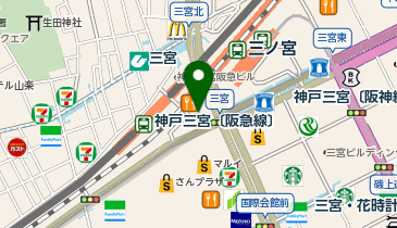 ミスタードーナツ さんちか7番街ショップの地図画像