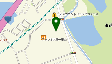 ミスタードーナツ フォレオ大津一里山ショップの地図画像
