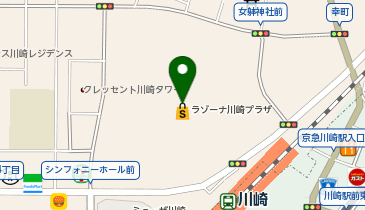 ミスタードーナツ ラゾーナ川崎ショップの地図画像