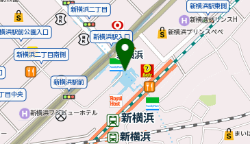 ミスタードーナツ ブルーライン新横浜駅ショップの地図画像