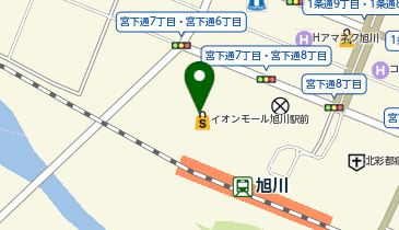 ミスタードーナツ イオンモール旭川駅前ショップの地図画像