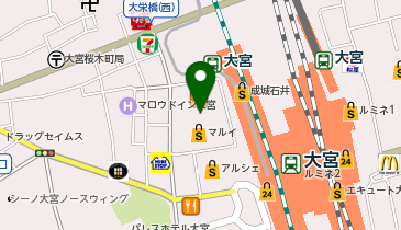 ミスタードーナツ 大宮マルイショップの地図画像