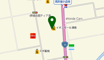 ミスタードーナツ イオンモール津南ショップの地図画像