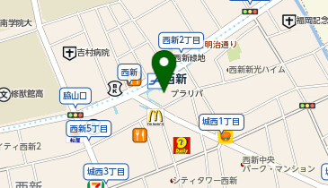 ミスタードーナツ プラリバ西新ショップの地図画像