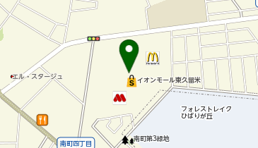 ミスタードーナツ イオンモール東久留米ショップの地図画像