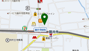 ミスタードーナツ 藤井寺駅前ショップの地図画像