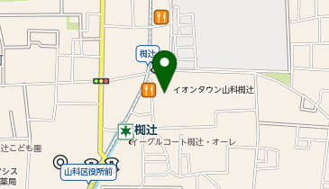 ミスタードーナツ イオンタウン山科椥辻ショップの地図画像