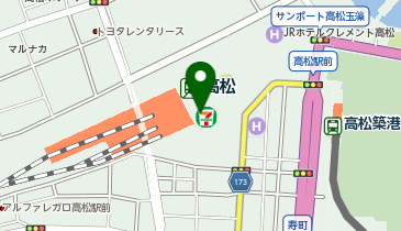 ミスタードーナツ JR高松ショップの地図画像
