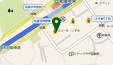 ミスタードーナツ エコール・いずみショップの地図画像
