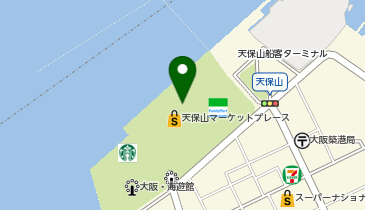 ミスタードーナツ 天保山マーケットプレースショップの地図画像