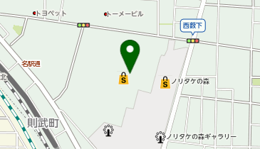 ミスタードーナツ 名古屋則武ショップの地図画像