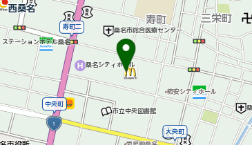 ミスタードーナツ アピタ桑名ショップの地図画像