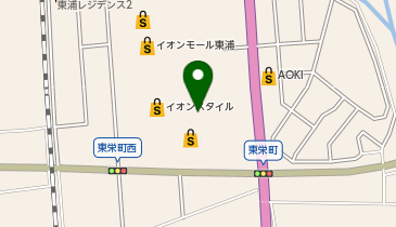 ミスタードーナツ イオンモール東浦ショップの地図画像