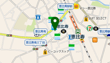 ミスタードーナツ 恵比寿西口ショップの地図画像