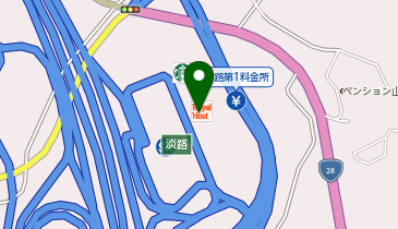 ミスタードーナツ 淡路SA(下り線)ショップの地図画像