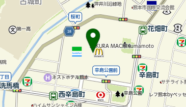 ミスタードーナツ サクラマチクマモトショップの地図画像