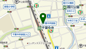 ミスタードーナツ 千葉中央ショップの地図画像