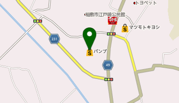 ケンタッキーフライドチキン 江戸崎パンプ店の地図画像