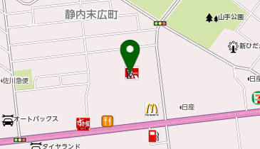 ケンタッキーフライドチキン イオン静内店の地図画像