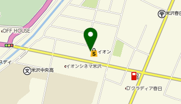 ケンタッキーフライドチキン イオン米沢店の地図画像