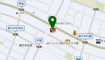 ケンタッキーフライドチキン 藤が丘店の地図画像