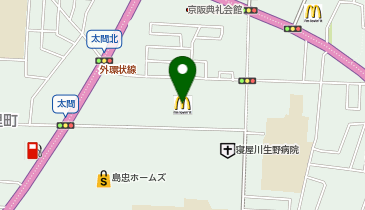 ケンタッキーフライドチキン アル・プラザ香里園店の地図画像