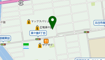 ケンタッキーフライドチキン イオンタウン楽々園店の地図画像