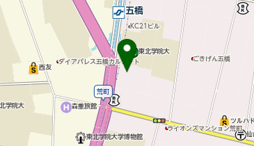 ケンタッキーフライドチキン 仙台五橋店の地図画像