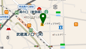 ケンタッキーフライドチキン ノクティー溝の口店の地図画像